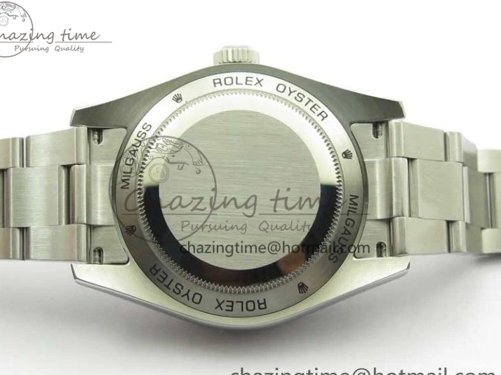 SH3131 GV on Black Bracelet Best ARF Dial Steel 1:1 Edition Milgauss 904L 116400 0803